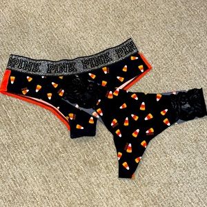 Victoria Secrets PINK panties - Halloween edition